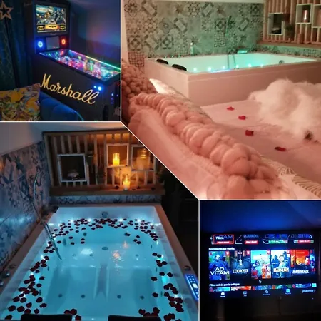 Nuit Romantique, Spa, Champagne, Cinema, Flipper - Escapade Veyloise *